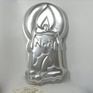 Vintage Wilton Christmas cake pan Noel Candle Cake 502 3304 from 1981 Vintage Wilton Christmas cake pan Noel Candle Cake 502 3304 from 1981