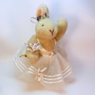Hoppy VanderHare Ballet Recital 1990 figurine North American Bear Co ballerina tutu bunny