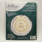 J and P Coats Ribbon Embroidery Kit wedding With This Ring