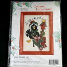 Counted Cross Stitch Kit Crow Kringle Christmas Candamar Designs