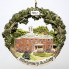 Christmas ornament Montgomery Academy NY Made by Hestia in 1996 Landscape Building