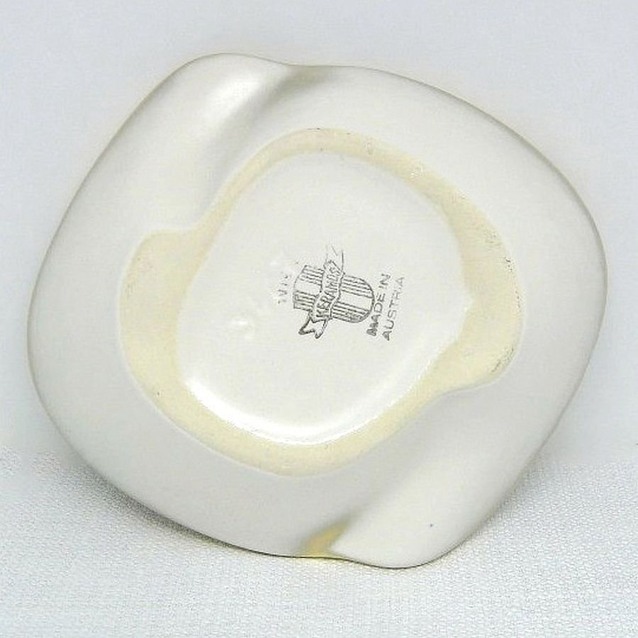 Vintage Wien Keramos Austria small dish decorative ashtray