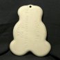 Pampered Chef cookie mold Teddy Bear