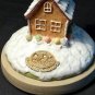 Brown Bag cookie stamp Gingerbread House Number 29 1997