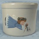 Vintage Christmas Robinson Ransbottom Pottery R R P Co 1 pt handpainted Crock Vintage Christmas Robinson Ransbottom Pottery R R P Co 1 pt handpainted Crock