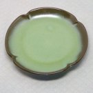 Vintage Frankoma Plainsman 7-1/2" bread and butter dish 5G Prairie Green Rutile q