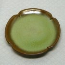 Vintage Frankoma Plainsman dish 5-3/4" Prairie Green Rutile m