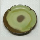 Vintage Frankoma Plainsman dish 6-1/2" Prairie Green Rutile g