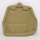 Brown Bag vintage cookie mold Gingerbread House 1985