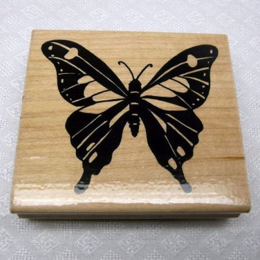 Butterfly Rubber Stamp