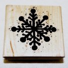 Big Snowflake Rubber Stamp JRL Design