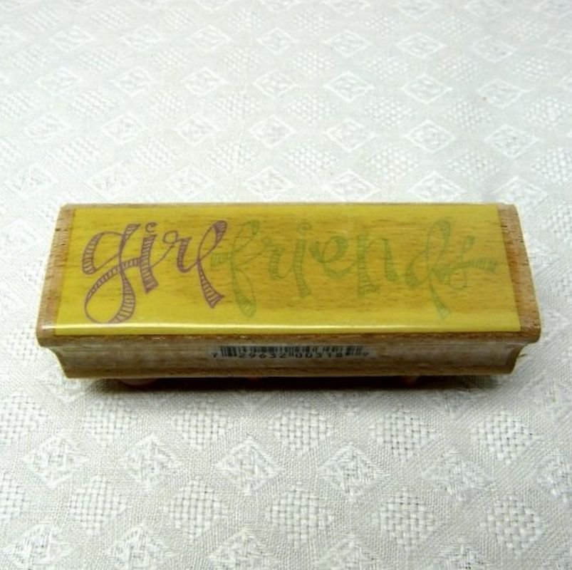 Studio G Rubber Stamp Kolette Hall girlfriends