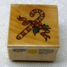 Rubber Stampede Delta Rubber Stamp Candy Cane Christmas