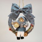 Country style little doll Christmas ornament handmade Country style little doll Christmas ornament handmade