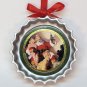 Coca Cola bottle cap Christmas ornament 1994 3 inches wide