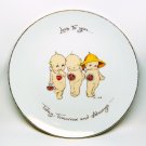 Vtg Kewpie 1973 O'Neill Collectors Edition plate Love to You Japan