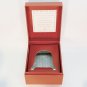 Hallmark Porcelain Dated Bell 2008 white tree red ribbon box