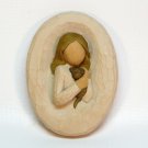 Willow Tree puppy My Friend small wall plaque girl Willow Tree puppy My Friend small wall plaque girl