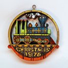 Vintage Hallmark 1976 Locomotive Tree Trimmer Christmas ornament QX2221