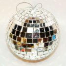 Mirror ball Christmas ornament 3-1/2"