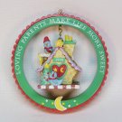 AGC Loving Parents Christmas ornament 1999 bluebirds