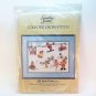 Vtg Ski Bears Picture counted cross stitch kit Candamar winter sports 50188