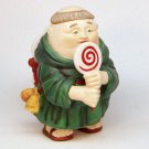 Dept 56 MerryMakers monk Leopold the Lollipop man 93904 monk figurine no box Lollipopman