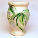 Vintage Nemadji Vase Blue Green Swirl 6 inches tall USA Vintage Nemadji Vase Blue Green Swirl 6 inches tall USA