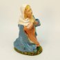 vtg Mary Nativity figurine composition kneeling 3-1/4 inches tall Italy