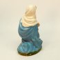 vtg Mary Nativity figurine composition kneeling 3-1/4 inches tall Italy