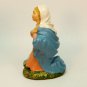 vtg Mary Nativity figurine composition kneeling 3-1/4 inches tall Italy