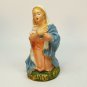 vtg Mary Nativity figurine composition kneeling 3-1/4 inches tall Italy