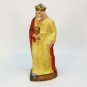 Vtg standing King Wise Man Nativity 4-3/4" h figurine paper mache Germany