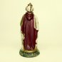 Vtg standing King Wise Man Nativity 4-1/2" h figurine paper mache Italy