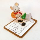 Vtg Hallmark 1995 Winning Play basketball Christmas ornament QX5889 Vtg Hallmark 1995 Winning Play basketball Christmas ornament QX5889