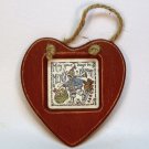 Wooden country heart Christmas ornament Creative Calligraphy May Your Days be Merry and bright Wooden country heart Christmas ornament Creative Calligraphy May Your Days be Merry and bright