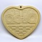 Vintage Pampered Chef cookie mold Sunflower Basket 1994