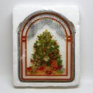 Christmas suncatcher tree with presents