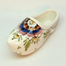 Vintage Delft Holland Dutch shoe multicolor 4-1/2" long
