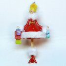 Vtg shopping lady Christmas ornament Bliss Vtg shopping lady Christmas ornament Bliss