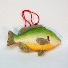 Fish Christmas ornament fishing theme