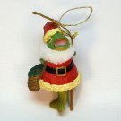 Fish Santa Christmas ornament fishing theme