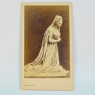 Antique CDV of Statue of Marie Antoinette by Pesme Photo