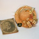 Louis Nicole Victorian hat Christmas ornament in box Louis Nicole Victorian hat Christmas ornament in box