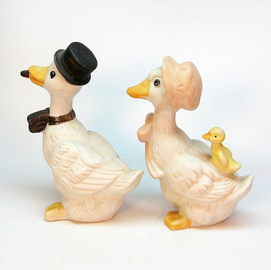 vintage duck figurine