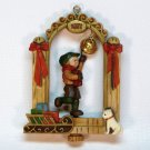 Vintage Hallmark 1977 Bellringer Twirl About Christmas ornament QX1922