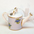 Nantucket watering can porcelain Christmas ornament
