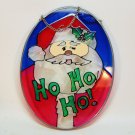 Christmas suncatcher Santa