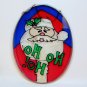 Christmas suncatcher Santa