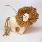 Lion Christmas ornament fabric handmade